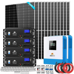 SunGold Power | Off Grid Solar Kit 10000W 48VDC 120V/240V | SGR-10K2M