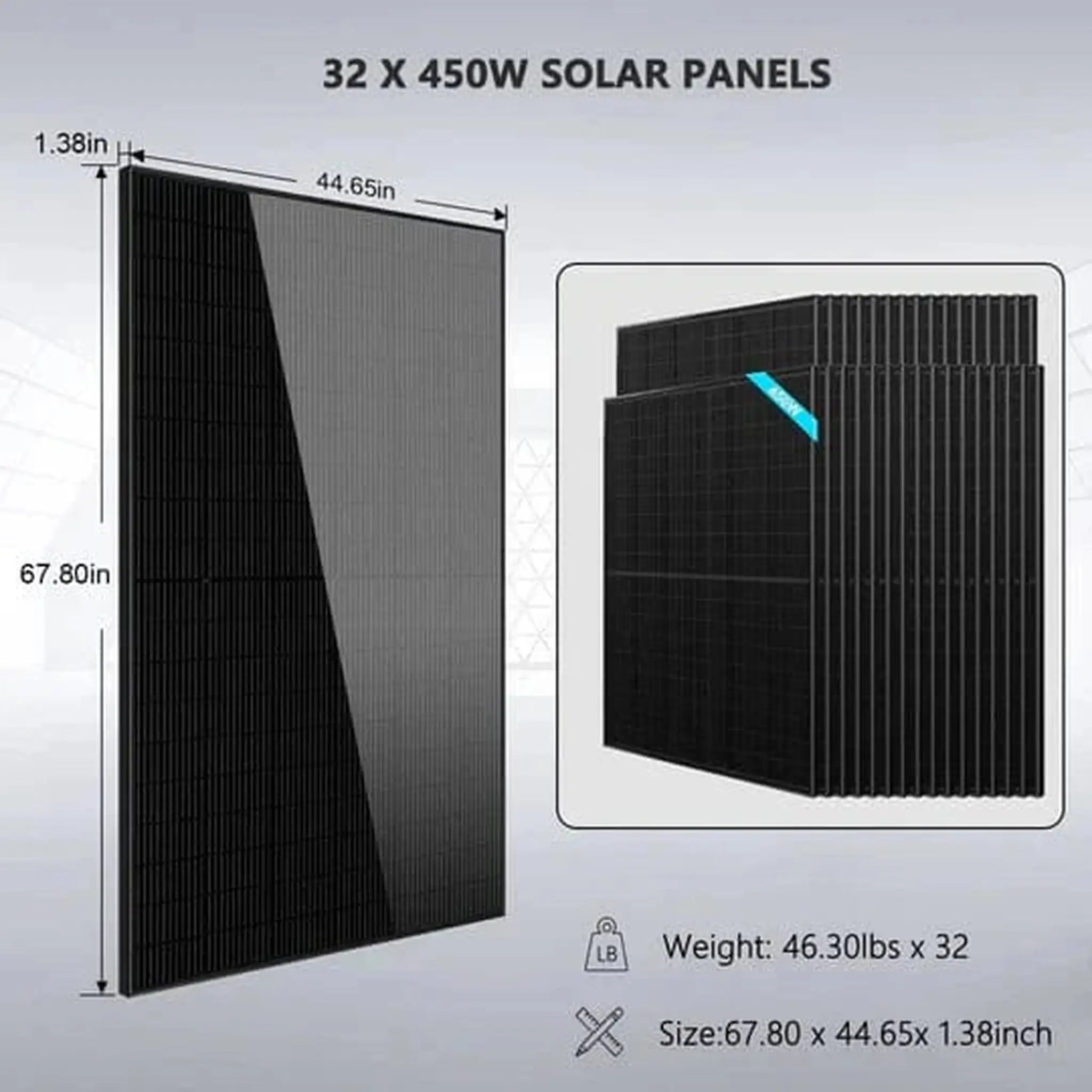 SunGold Power | Off Grid Solar Kit 20KW 48VDC 120V/240V | SGR-20K30T