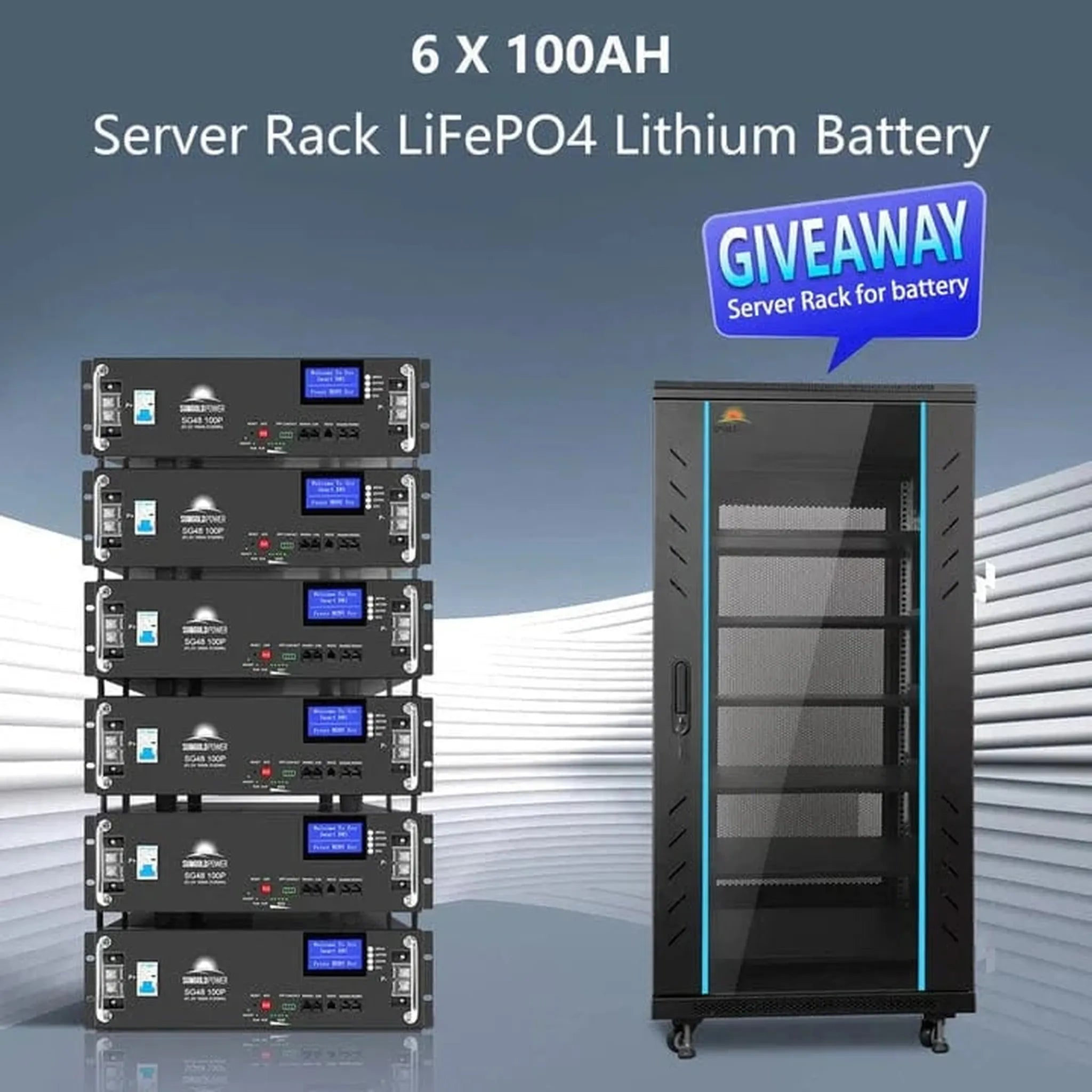 SunGold Power | (18kw Inv+20*415w PV+6*100ah Bat) | SGR-18K20E
