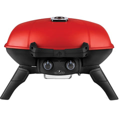 Napoleon | TravelQ 285 Portable Propane Gas Grill with Griddle | Red | TQ285-RD-1-A