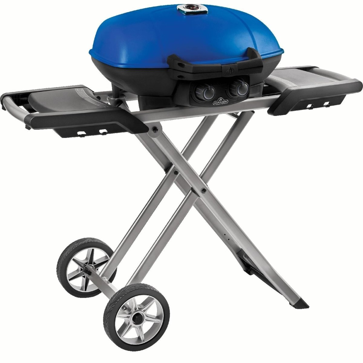 Napoleon | TravelQ 285X Portable Freestanding Propane Gas Grill | Blue | TQ285X-BL-1