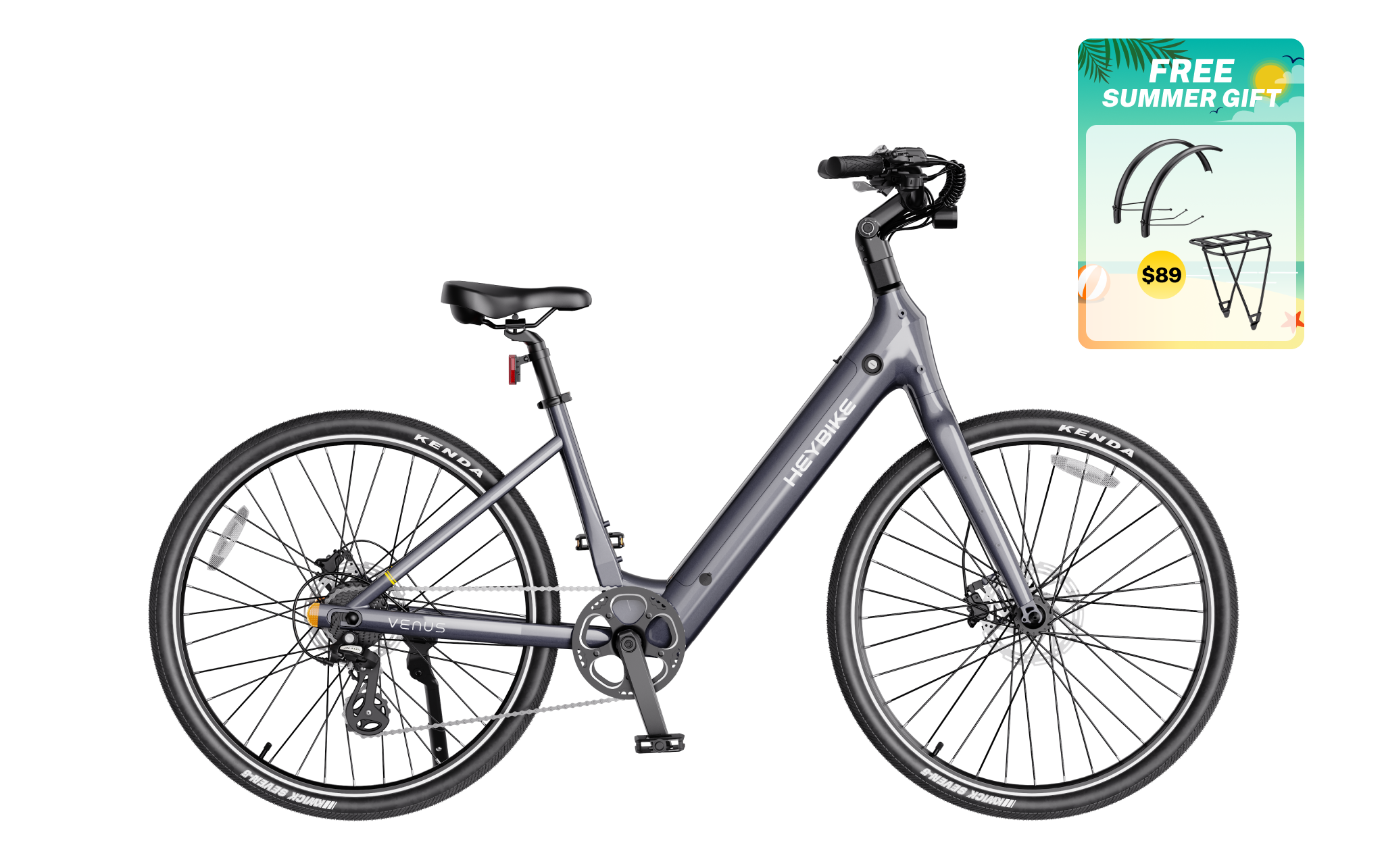 Heybike | Venus Lightweight Commuter E-Bike