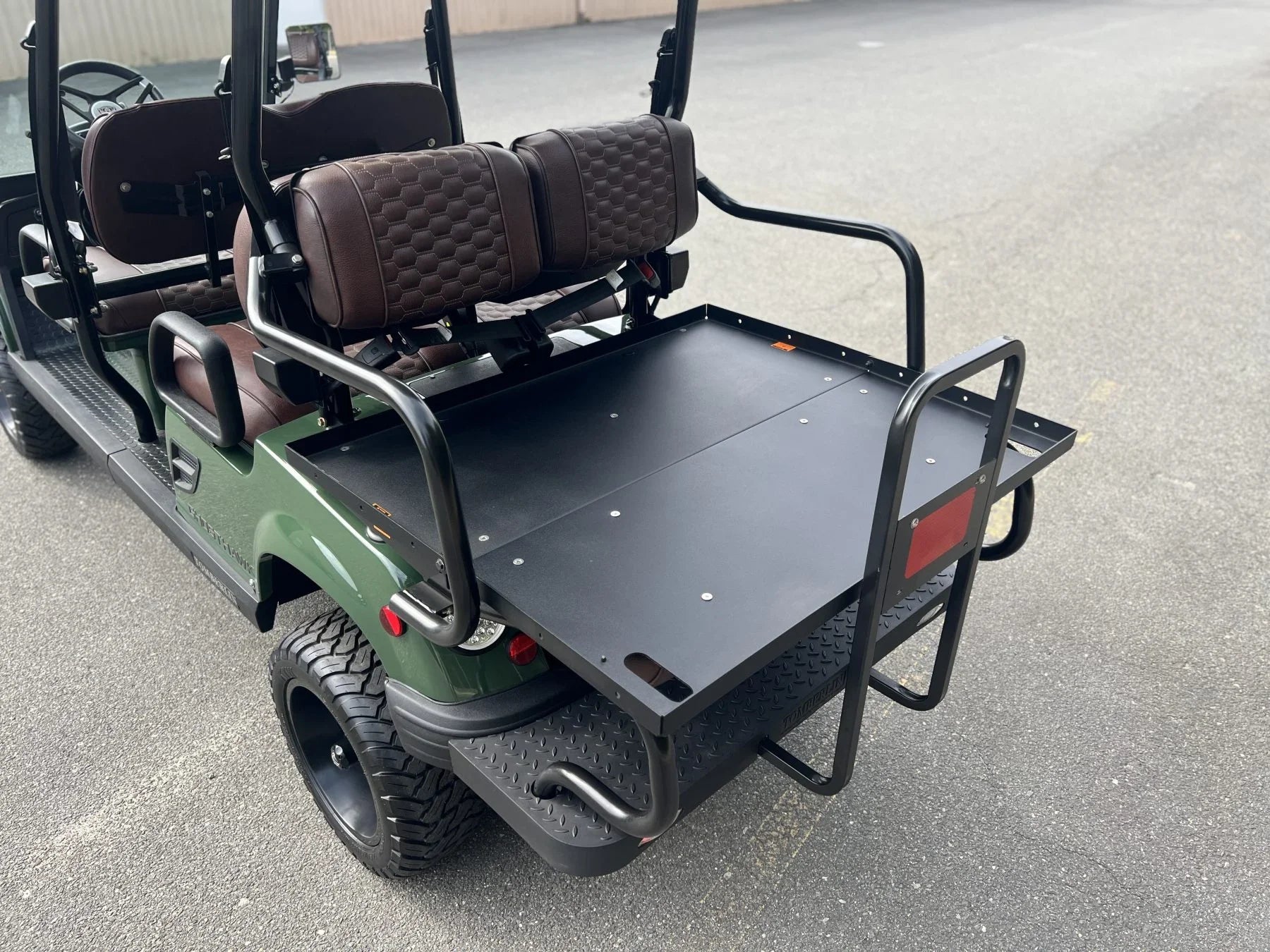 Green 2023 Tomberlin E4 Ghosthawk Defender Golf Cart for Sale