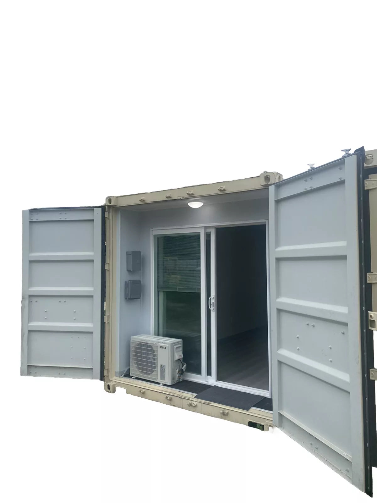 New One Trip 20′ Ft Camouflage Shipping Storage Dry Container Conex