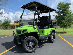 Green 2024 EVolution D5 Maverick 2+2 Golf Cart for Sale