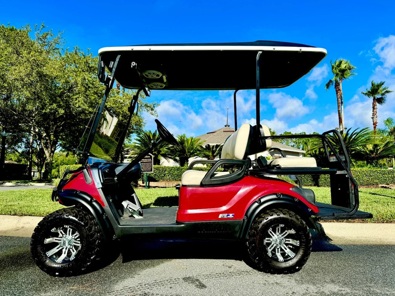 2014 Yamaha Adventurer 2+2 Golf Cart for Sale