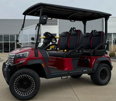 Red 2025 Epic E40FX Golf Cart for Sale