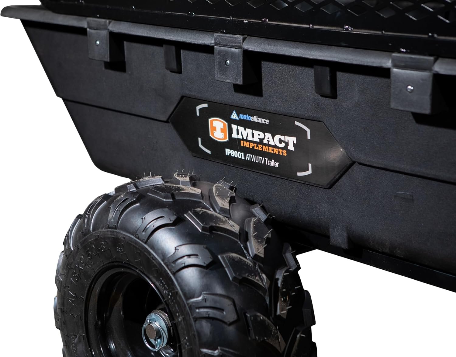 Impact Implements 1500 lb Utility Cargo Trailer with Pivot Dump for ATV, UTV, and Lawn Tractor
