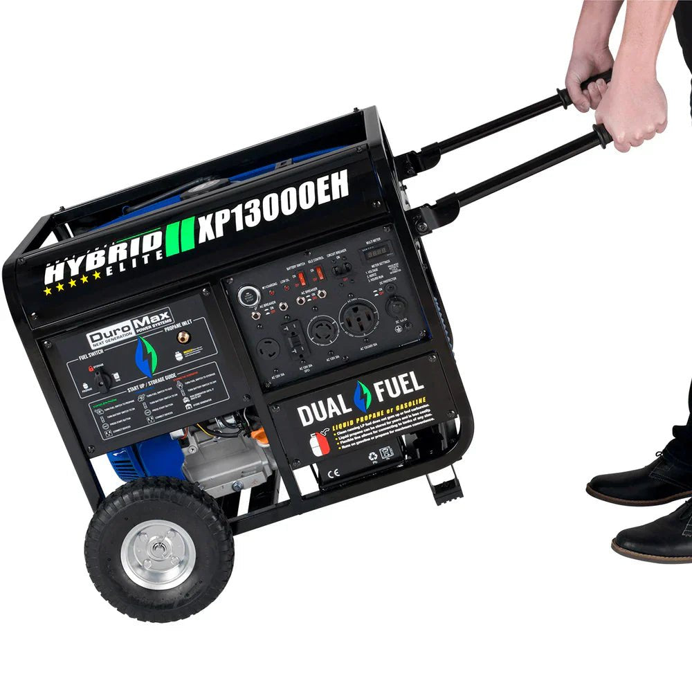 DuroMax 13,000 Watt Dual Fuel Portable Generator XP13000EH