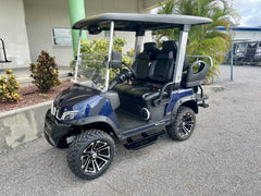 2026 Tara Explorer 2+2 Golf Cart for Sale (Mediterranean Blue)