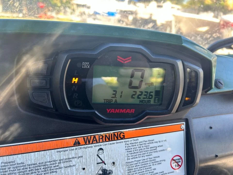 2019 YANMAR longhorn vi 4×4 Utility Cart for Sale