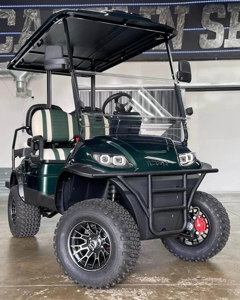 Green 2024 Icon EV I40L Golf Cart for Sale