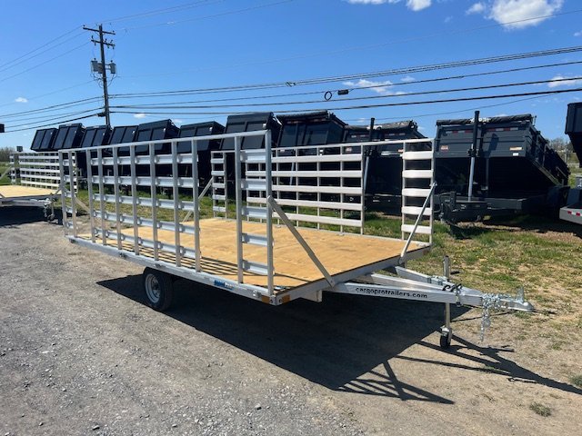 Cargo Pro 8 x 14 Aluminum ATV Trailer – 4′ Aluminum Ramps