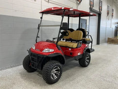 Red 2023 Advanced EV LT-A627.2+2G Golf Cart for Sale