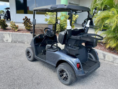 2019 E-Z-GO RXV Elite Lithium Steel Blue Golf Cart for Sale