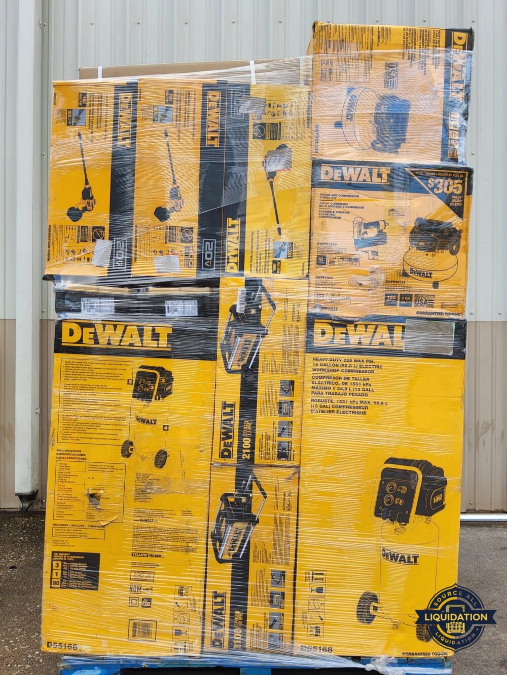 DeWalt Tool Pallet