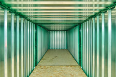 6M X 2.1M End Linked Flat Packed Container Bundle (Powder Coated)