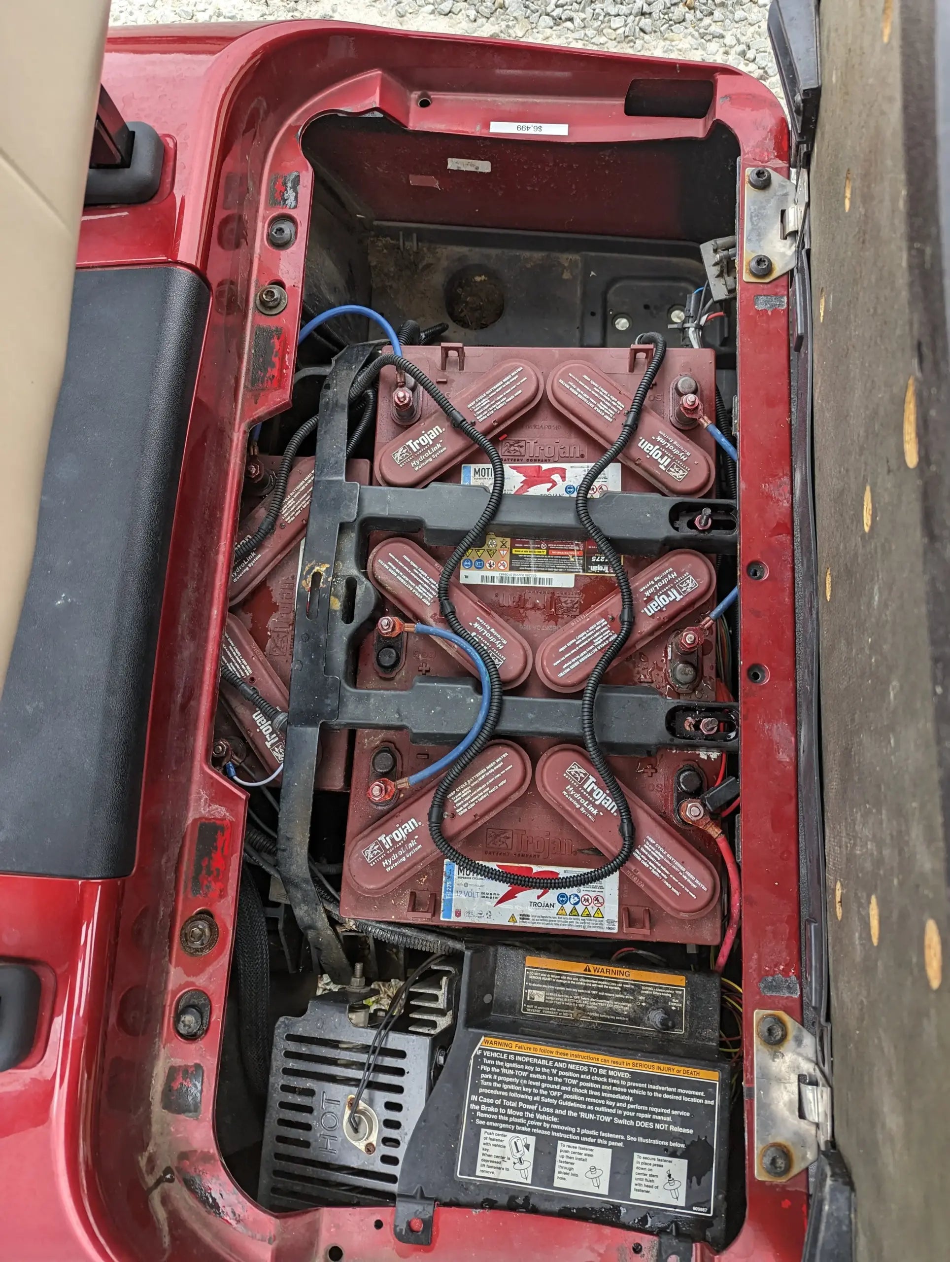 2018 E-Z-GO RXV 48V Electric Golf Cart for Sale