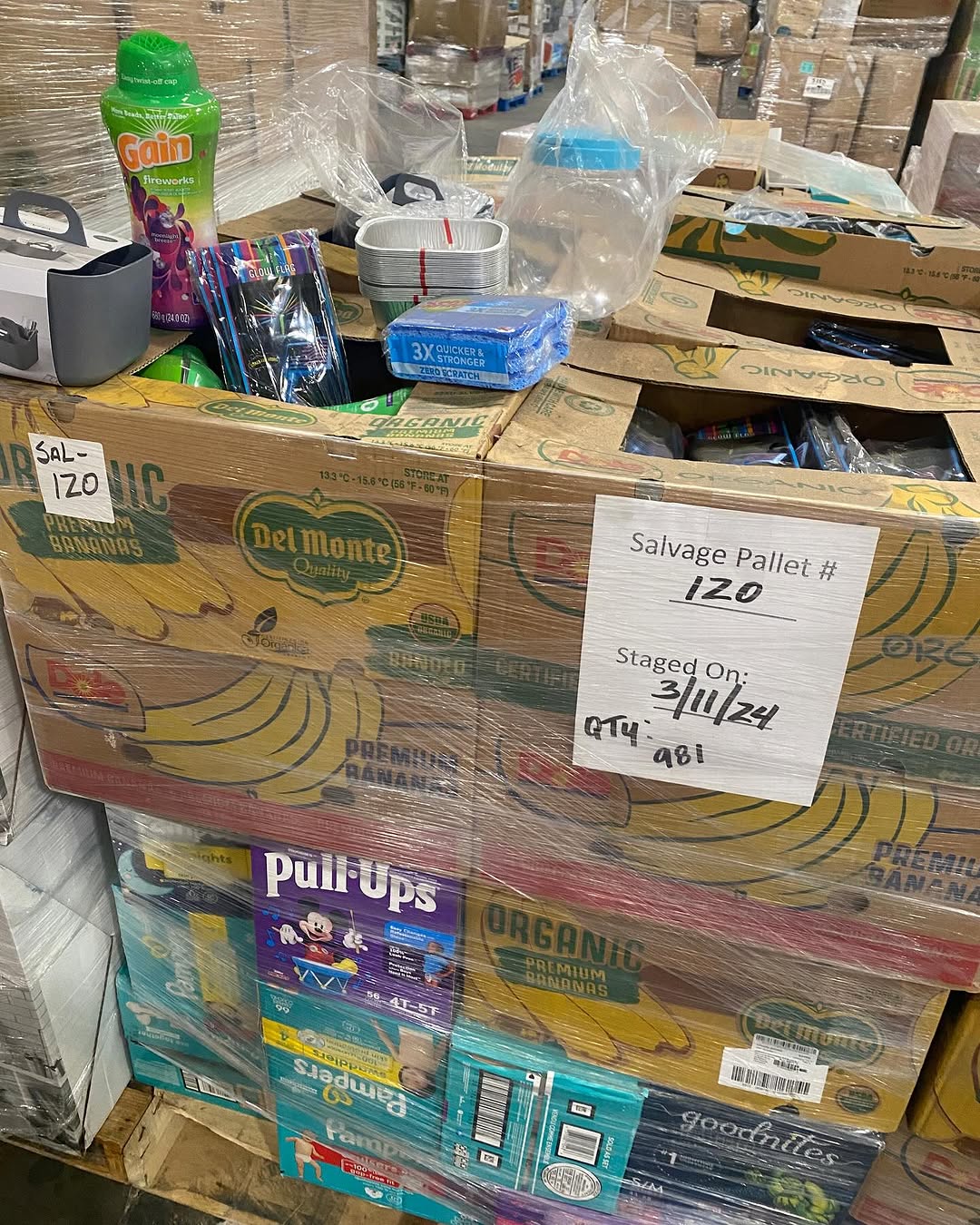 Detergent Pallet