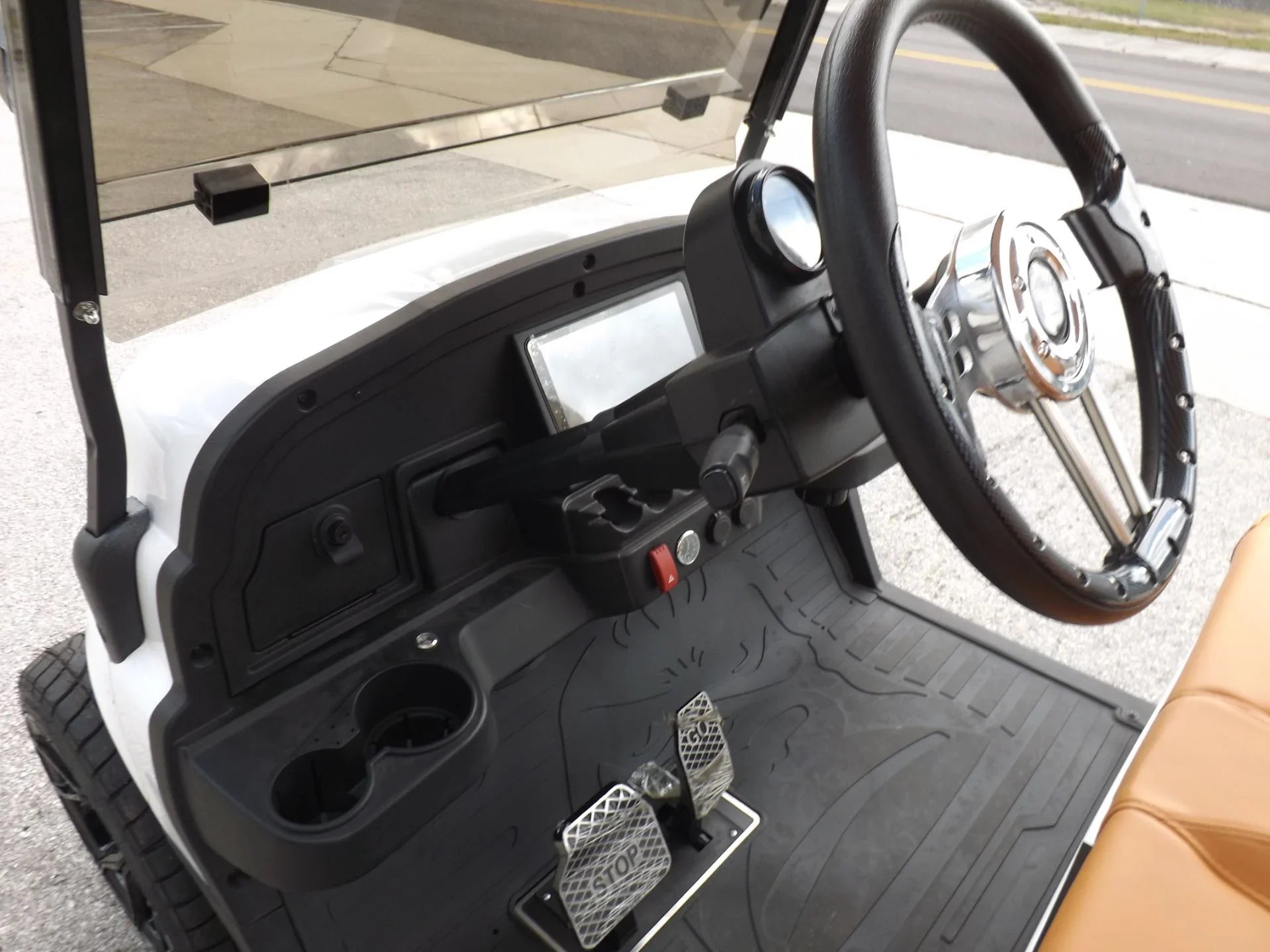 White 2024 GORILLA G2 LI 2 Pass Lithium Golf Cart for Sale