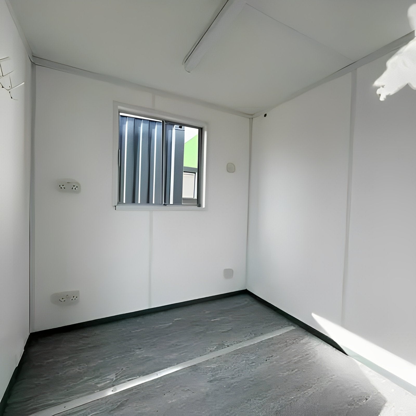 10ft × 8ft Shipping Container Office | Portable Anti-Vandal Building