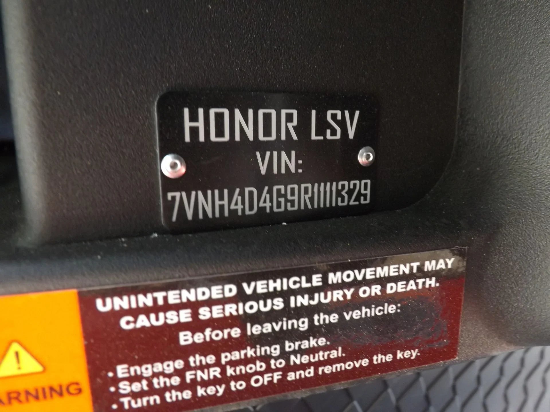 Red 2024 HONOR LSV 2+2 G1 Lifted Lithium Golf Cart for Sale