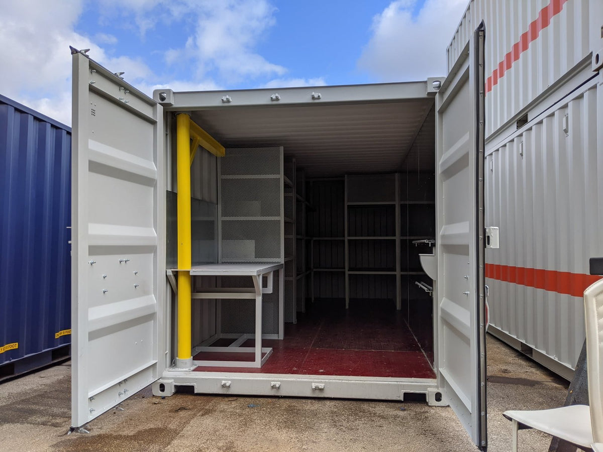 NEW 20FT WORKSHOP CONTAINERS – Built for Durability &amp; Performance