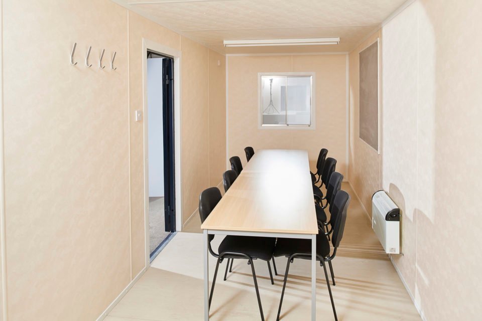 24Ft x 9Ft Steel Anti-Vandal Office Cabin