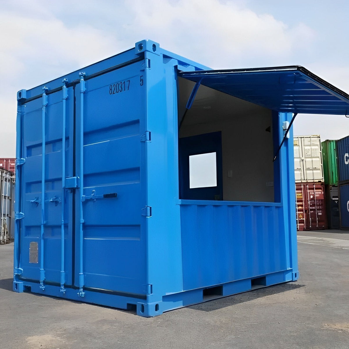 10ft Custom Container Coffee Shop