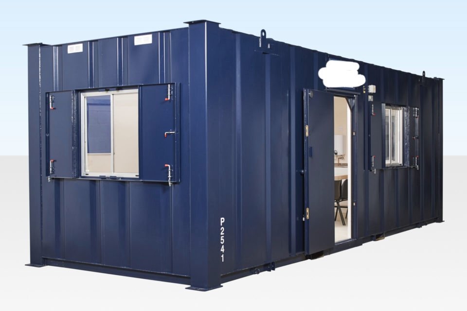 24Ft x 9Ft Steel Anti-Vandal Canteen Cabin