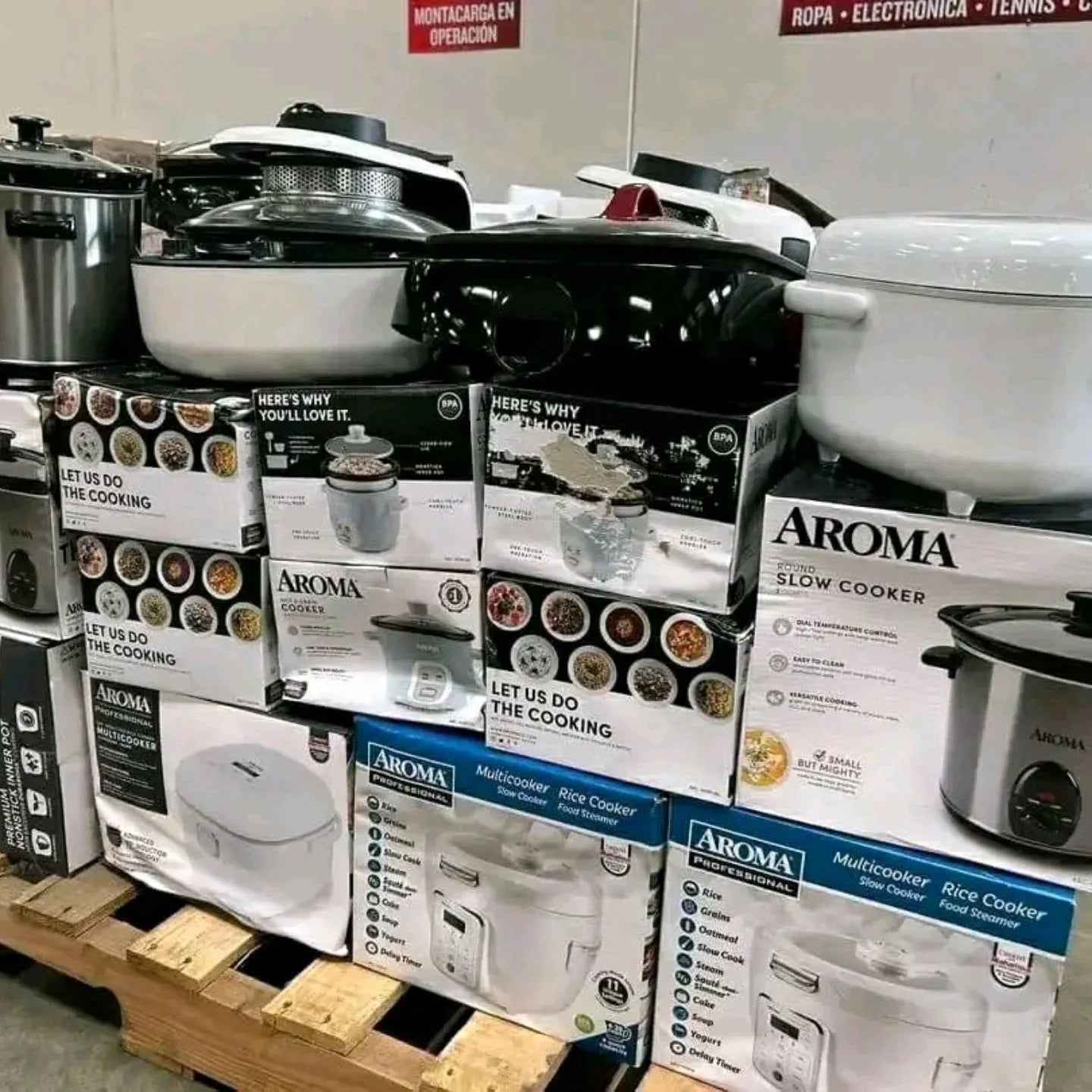 Amazon Cookware Pallets
