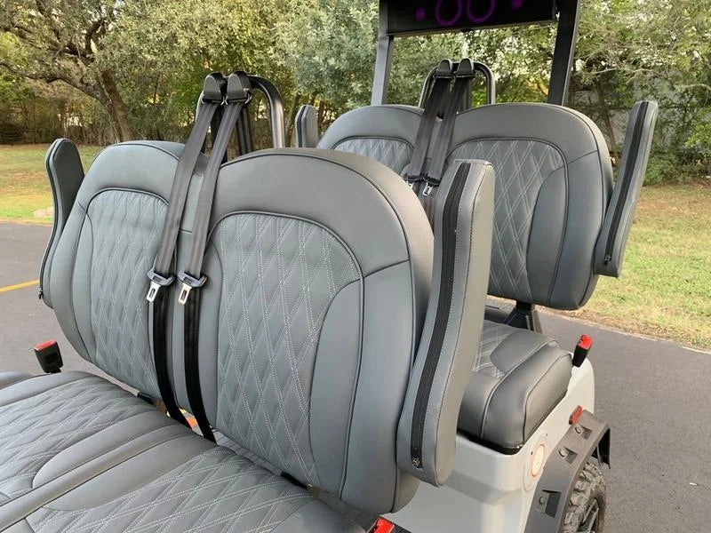 Gray 2025 Denago EV Rover XL Golf Cart for Sale