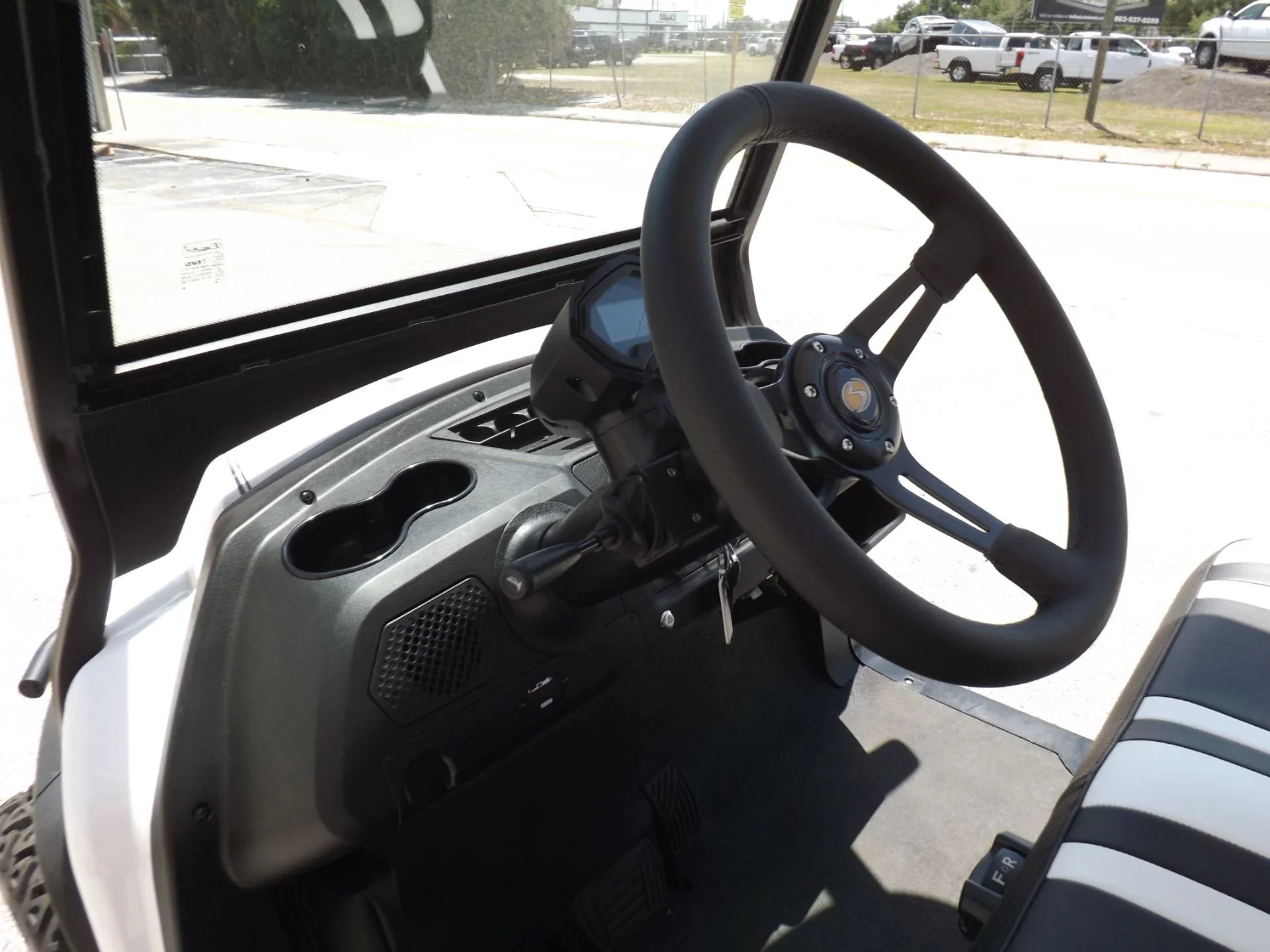 White 2022 Bintelli BEYOND 4P Lifted Golf Cart for Sale