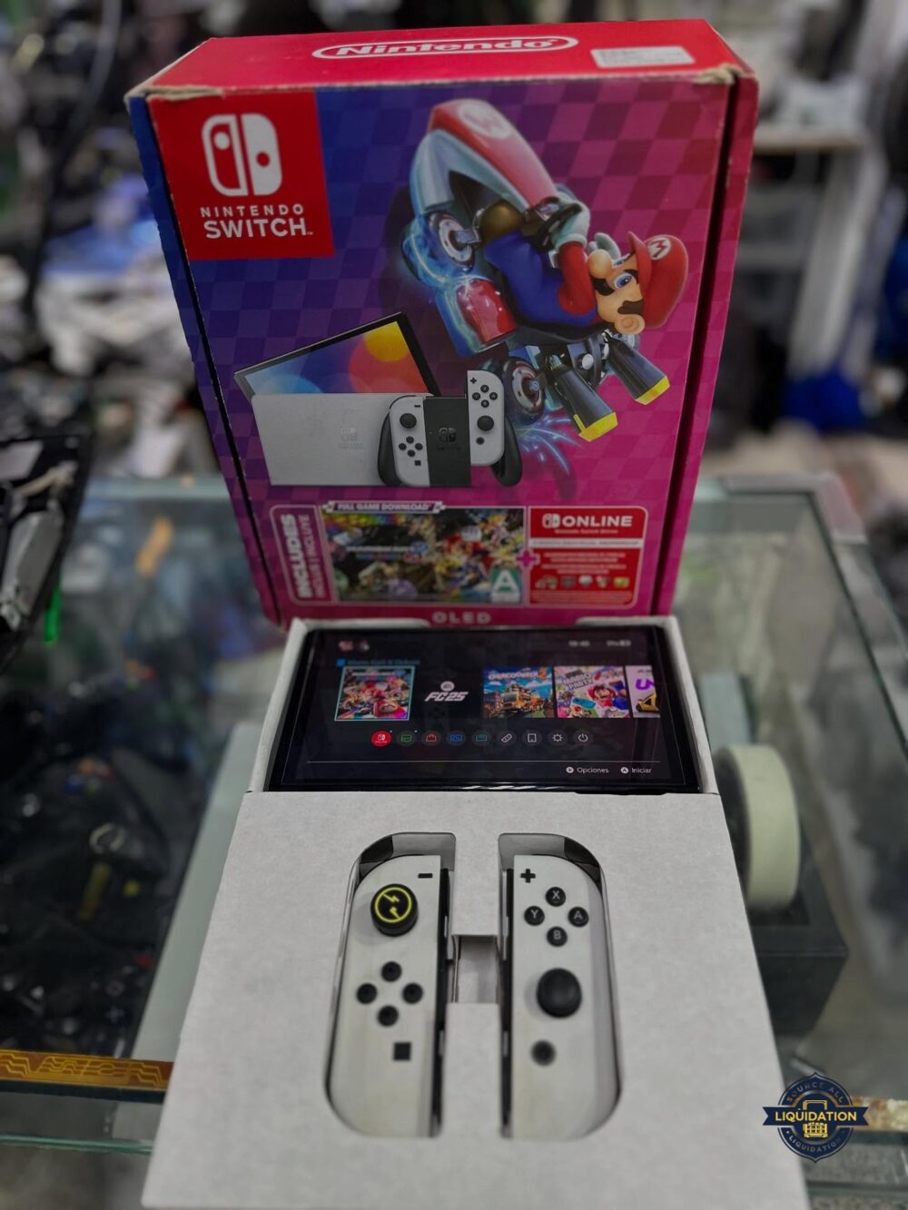 Mixed Nintendo Switch and Nintendo Switch OLED Pallet – 20 Tested Consoles