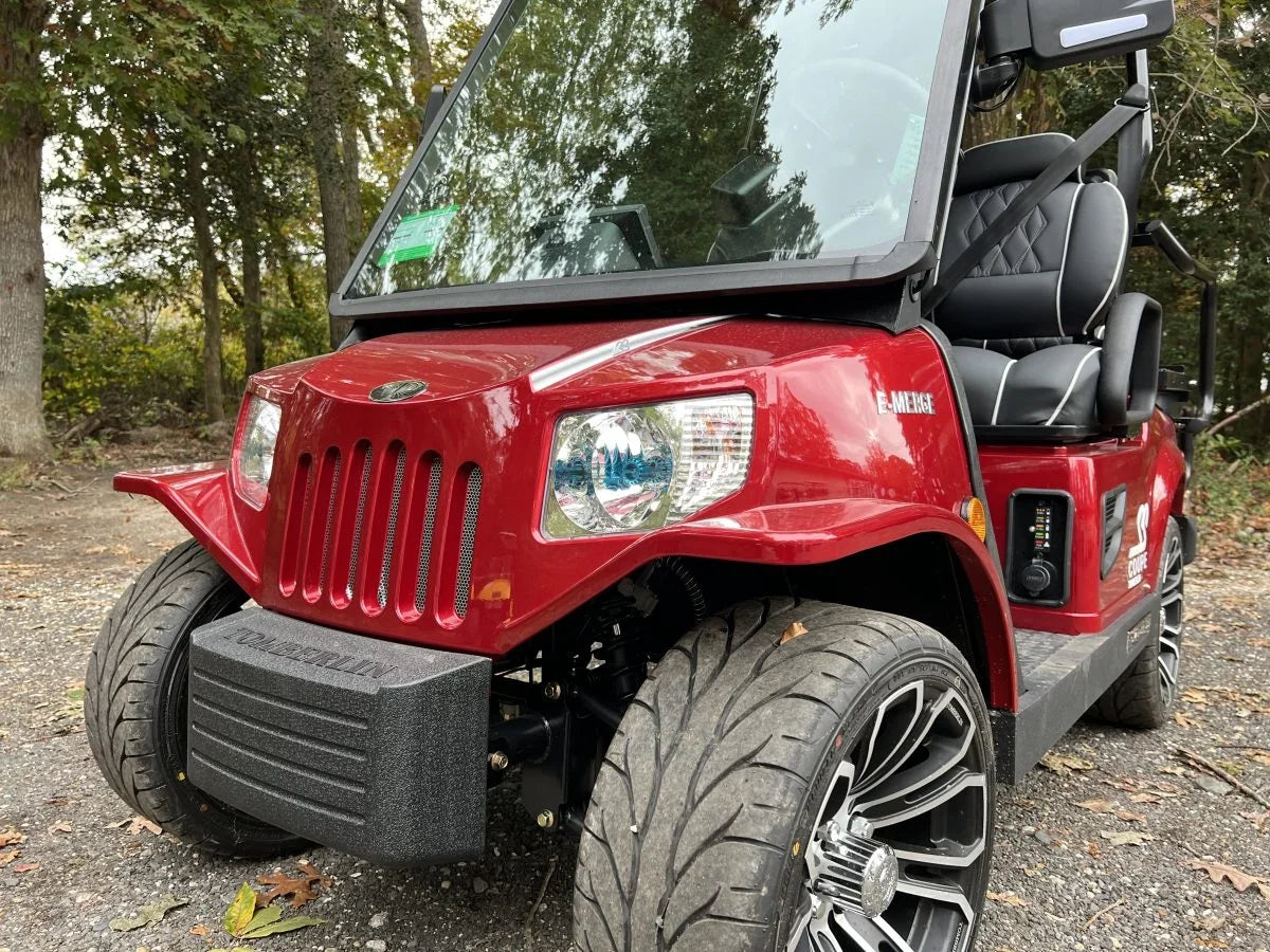 Red 2023 Tomberlin E2 SS Coupe Golf Cart for Sale