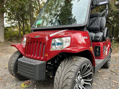 Red 2023 Tomberlin E2 SS Coupe Golf Cart for Sale
