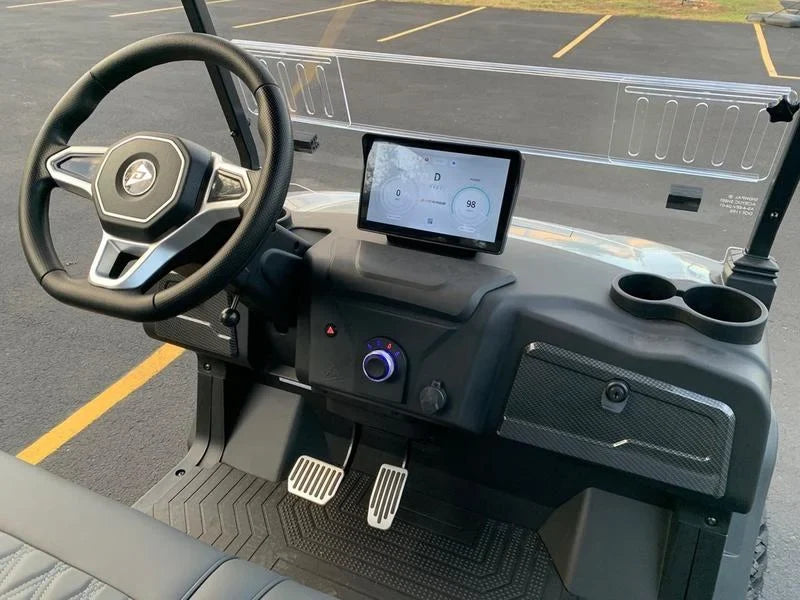 Gray 2025 Denago EV Rover XL Golf Cart for Sale