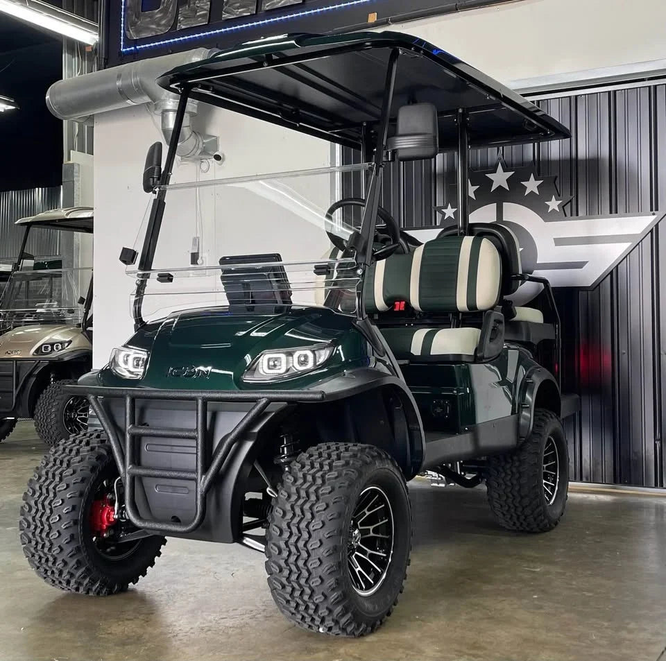 Green 2024 Icon EV I40L Golf Cart for Sale