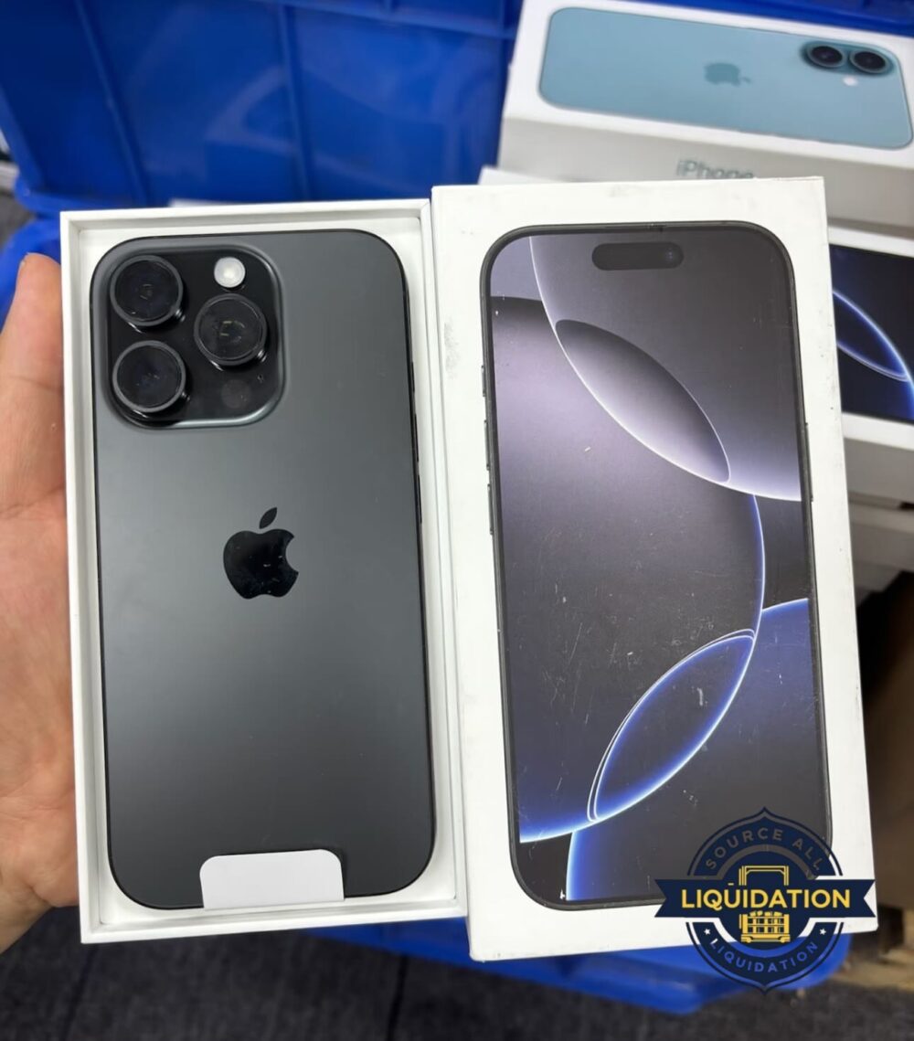 iPhone 16 & 16 Pro Max Pallets