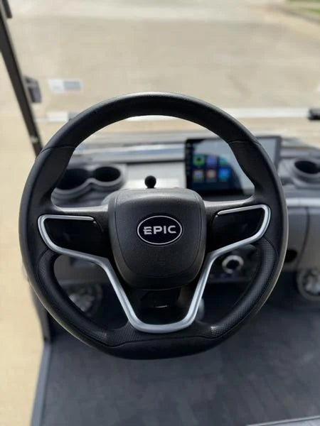 Black 2025 Epic E40FX Golf Cart for Sale