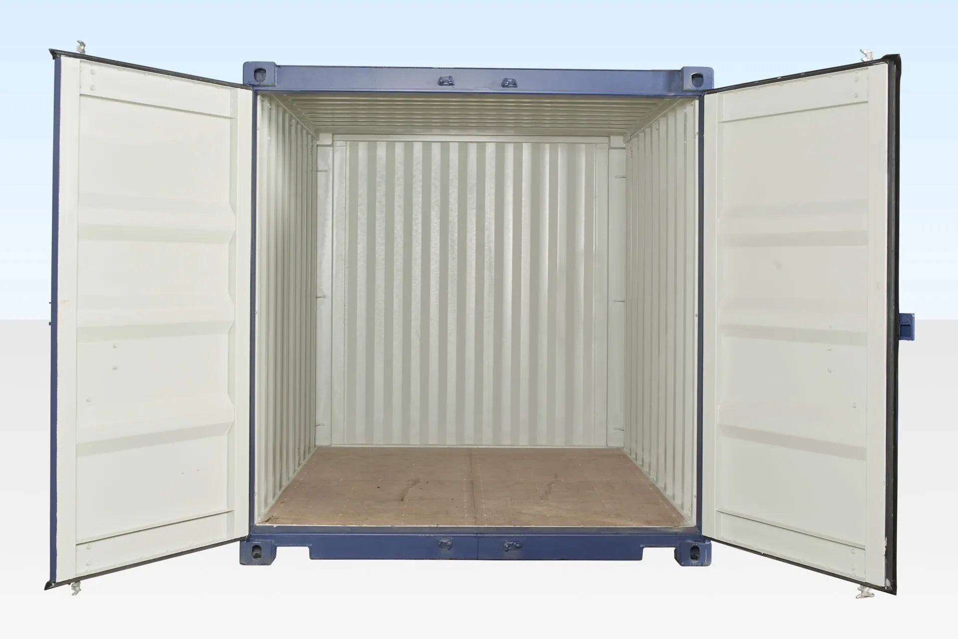 10Ft X 8Ft Shipping Container (One trip) – Blue