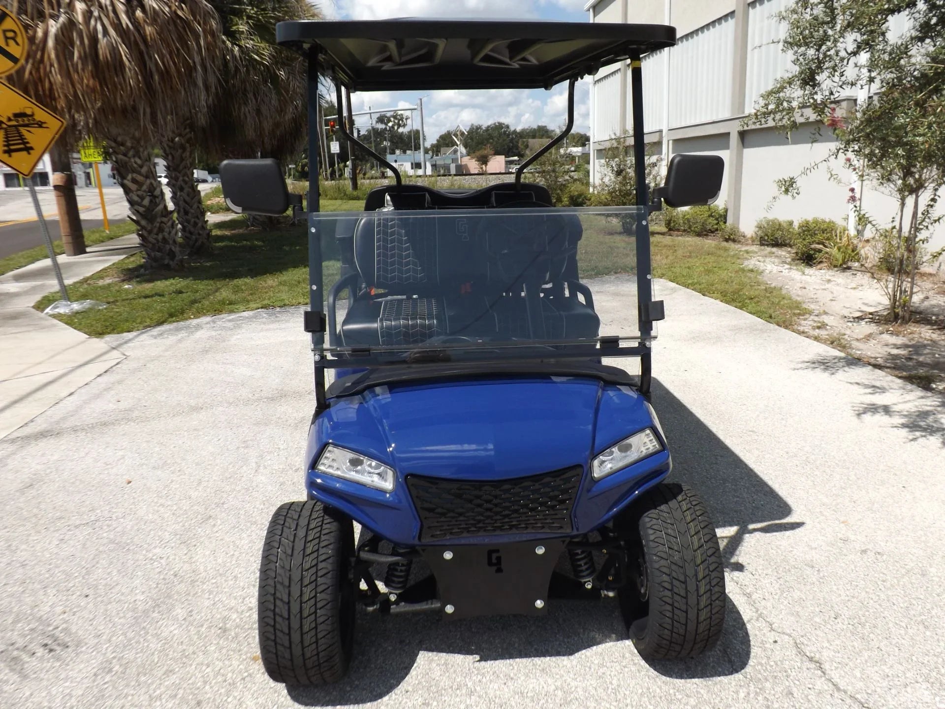 Blue 2023 HONOR LSV 2+2 G1 Lifted Lithium Golf Cart for Sale