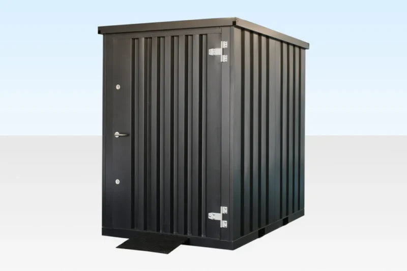 Flat Pack Metal Garden Store