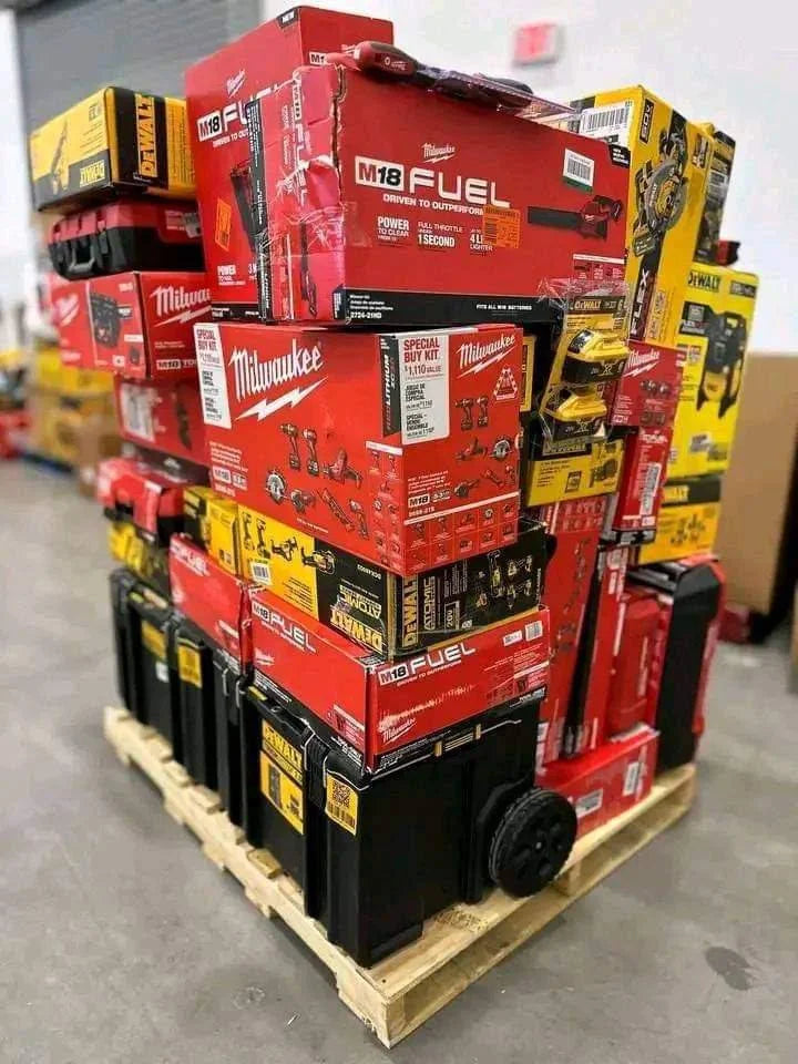 Mixed Tool Pallet (DeWalt & Milwaukee)