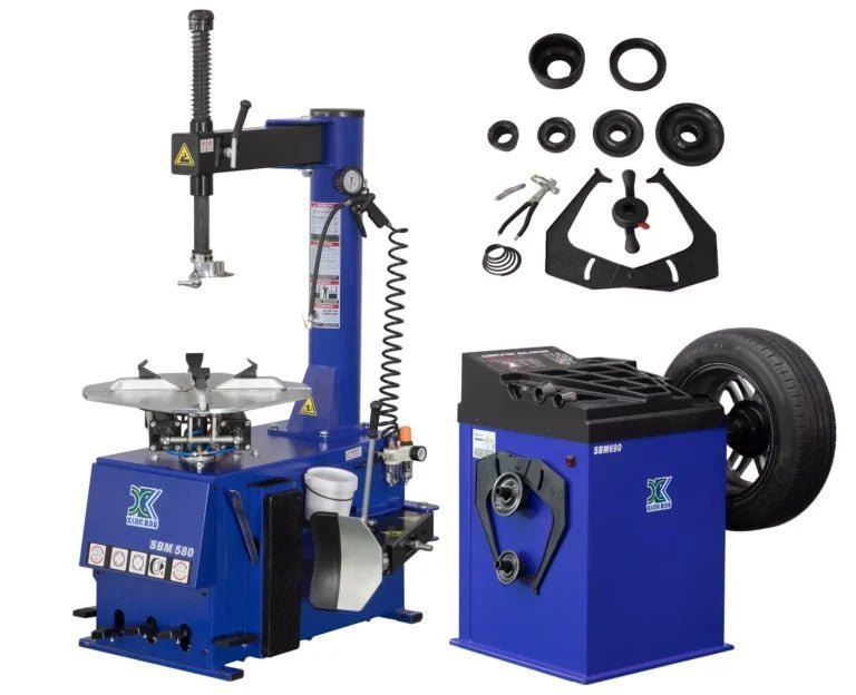 2.0 HP Tire Changer & Wheel Balancer Machine Combo 580 690