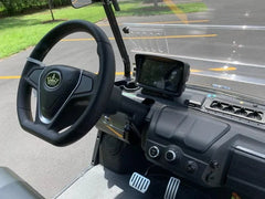Black 2024 EVolution D5 Ranger 2+2 Golf Cart for Sale