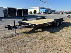 CAM Superline 7 x 18 Open Car Hauler – Slide Out Ramps