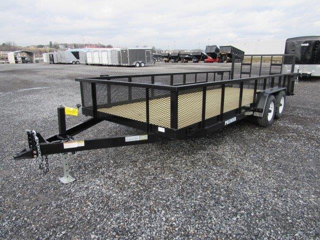 Premier 7 x 20 Landscape Utility Trailer – HD Ramp Gate