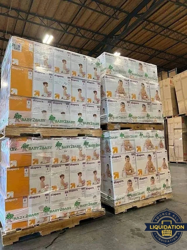 Wholesale Pallet of Baby Wipes – Pampers & Huggies