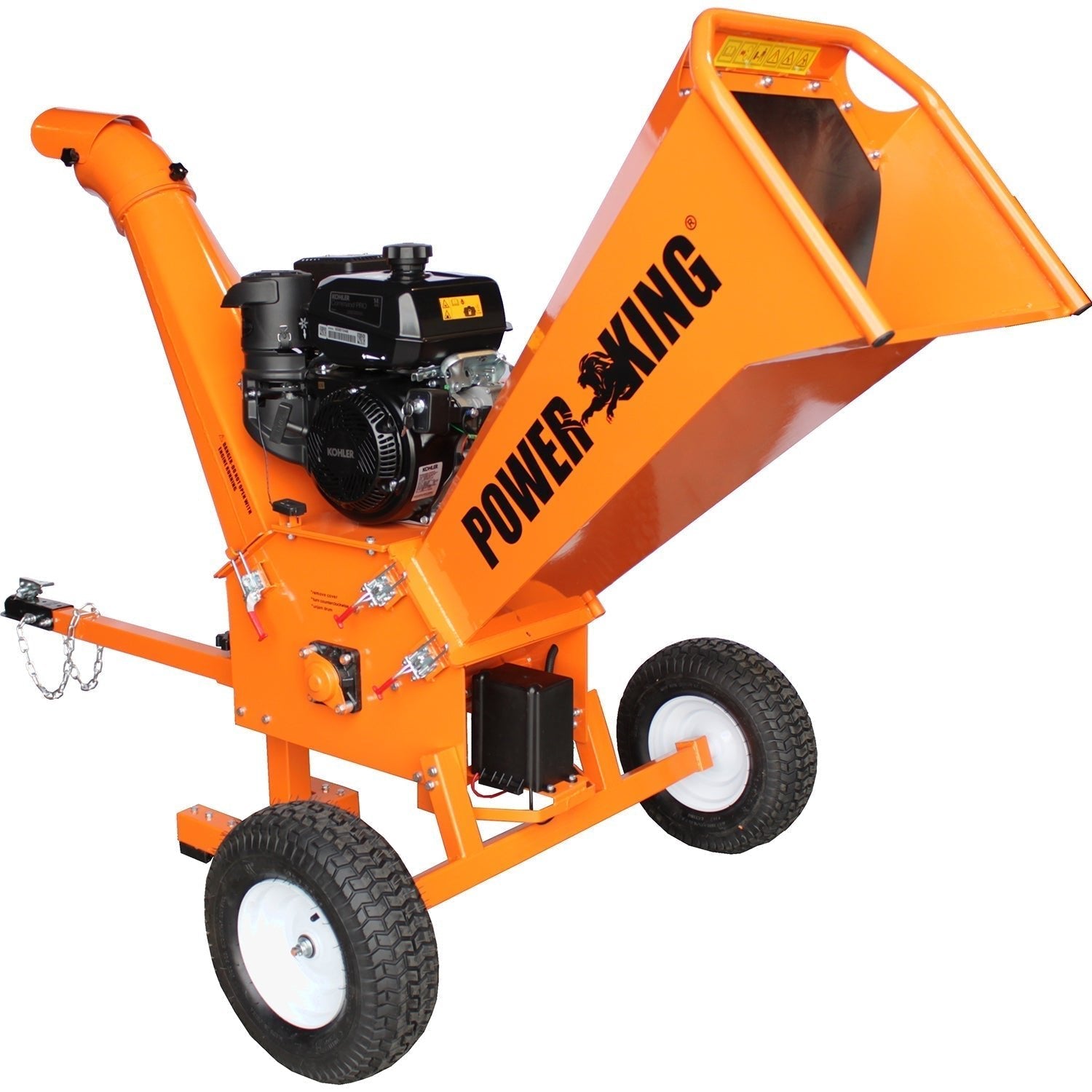 PowerKing 5-Inch 14 HP Chipper Shredder with Electric Starter & Hour Meter – PK0915-EH